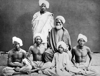 Kashmiri Boatmen, c.1860s